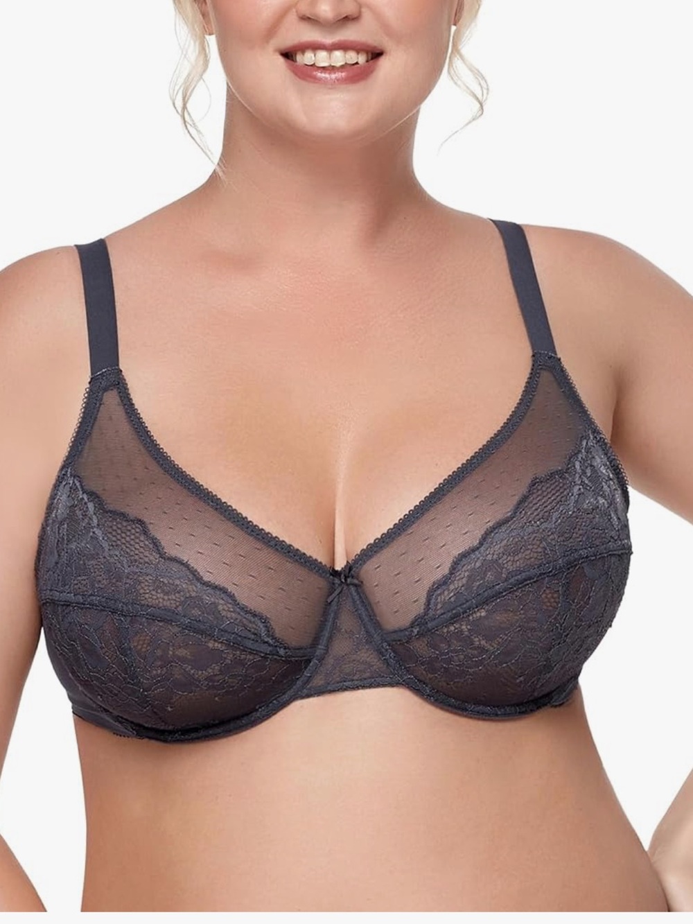 HSIA Minimizer Bras Enchante Full Coverage Underwire Bras Plus Size Size 40DD